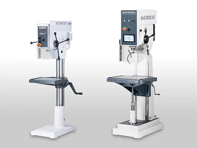 Neu: Bohrmaschinen von Alzmetall Neu: Bohrmaschinen von Alzmetall