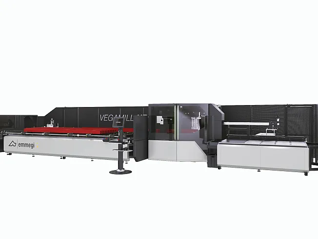 Neues Design bei den Emmegi Durchlauf-Bearbeitungszentren Neues Design bei den Emmegi Durchlauf-Bearbeitungszentren