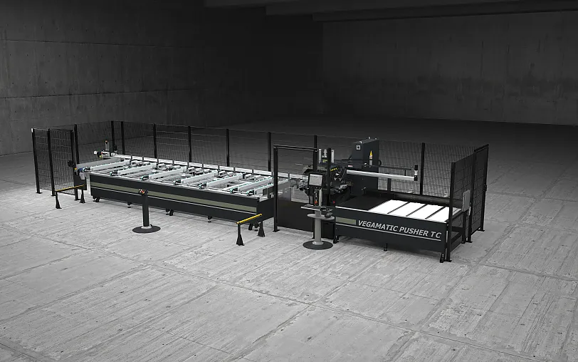 VEGAMATIC PUSHER TC Zuschnittzentrum für Aluminiumprofile VEGAMATIC PUSHER TC