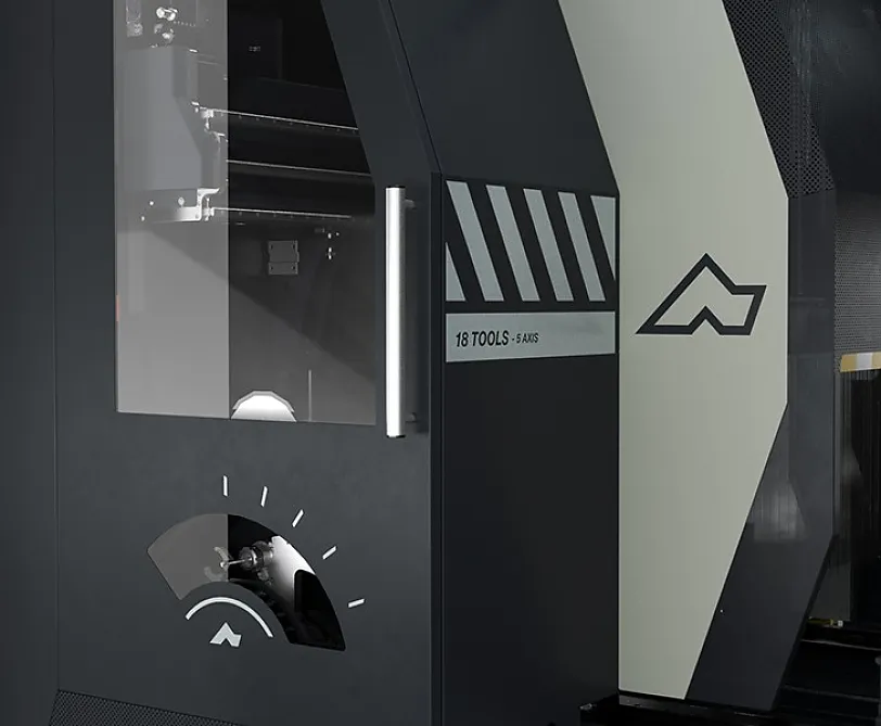 Sägeblattmagazin mit 450mm Hartmetall Sägeblatt zum Auftrennen von Aluminiumprofilen Sägeblattmagazin