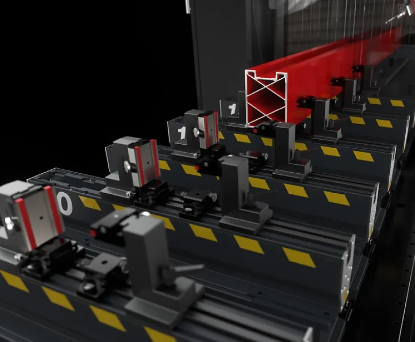 Motorisierte Spanneinrichtungen (Optional) Motorisierte Spanneinrichtungen (Optional)