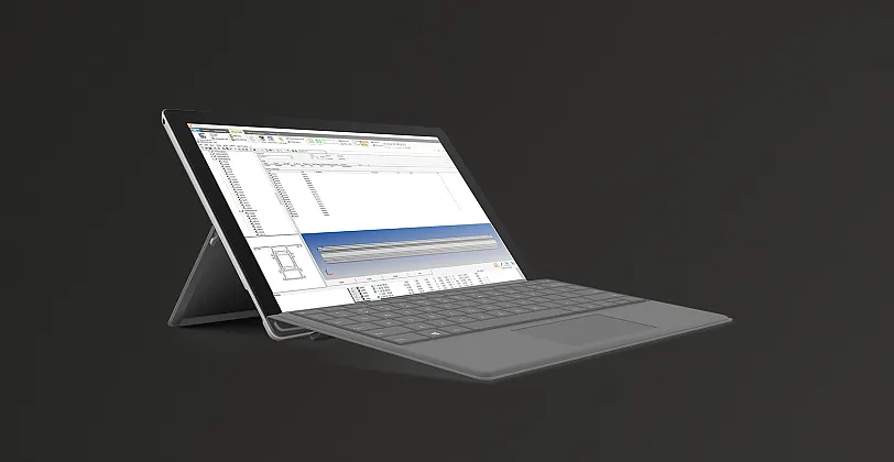 Schnittstelle zu externer Metallbausoftware Datenübernahme / Schnittstelle zu externen Berechnungsprogrammen / Metallbausoftware