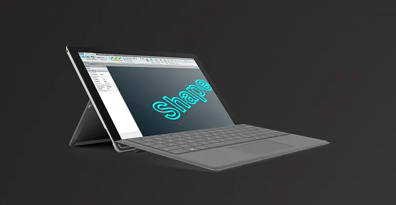 Software für feie Figuren Generierung von freien Figuren für die Bearbeitung auf Profilbearbeitungszentren