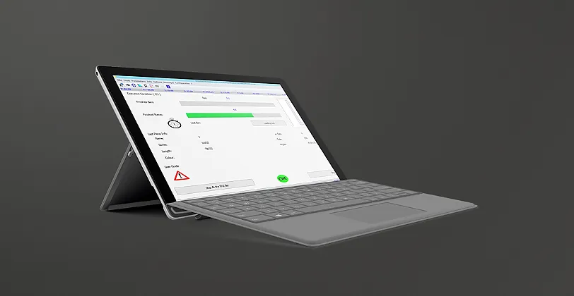 Software zur Vorhersage der Bearbeitungszeit Durchsatzberechnung für Profilbearbeitungszentren