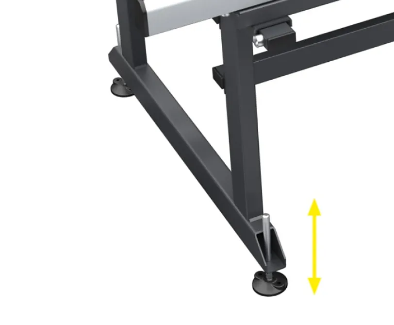 Höhenverstellbare Füsse