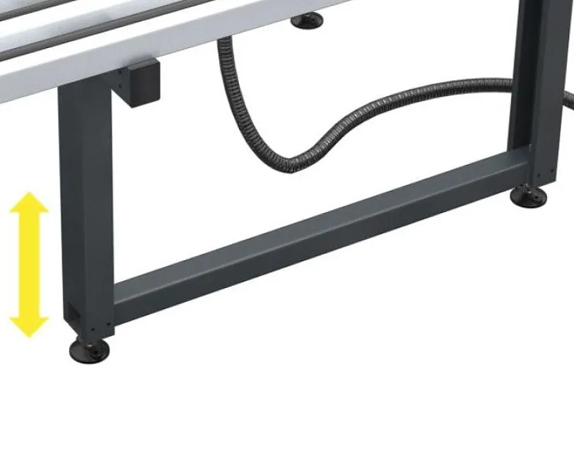 Pieds réglables Pieds réglables