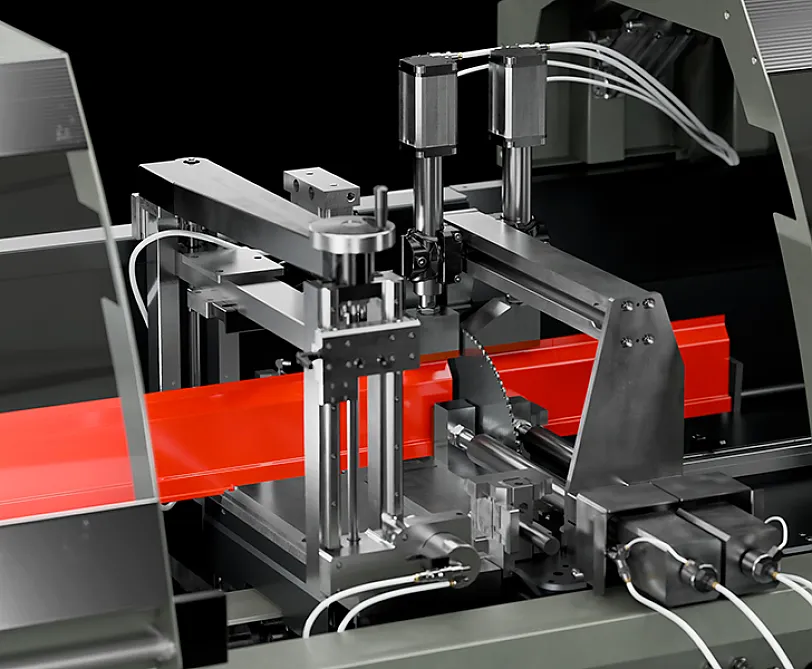 Portalspannung im Schneidebereich