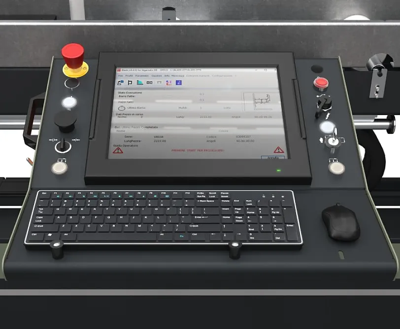 Steuerung Zuschnittzentrum