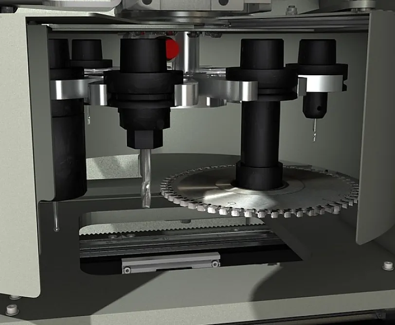 emmegi Phantomatic X4 - Werkzeugmagazin