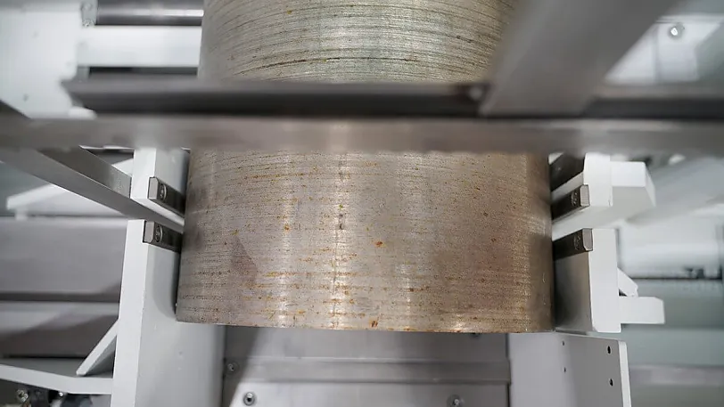 Behringer Geradschnitt-Bandsägehalbautomat HBE 560 - Doppelspannstock Behringer Geradschnitt-Bandsägehalbautomat HBE 560 - Doppelspannstock