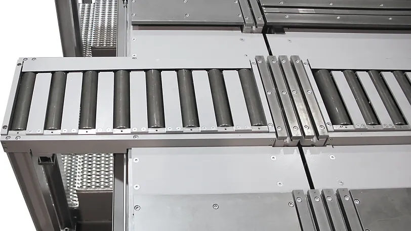 Behringer LPS 3-Rad - Rollenbahnsegmente der Blockbandsäge Behringer LPS 3-Rad - Rollenbahnsegmente der Blockbandsäge