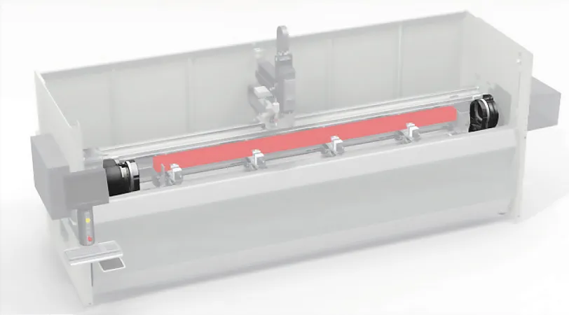 Drehtisch Drehtisch als 4. Achse des Profilbearbeitungscenter