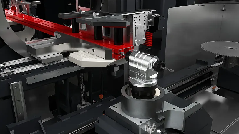 emmegi +Quadra - Bohr-, Fräs- und Gewindebohren am Kopf- und Endteil emmegi +Quadra - Bohr-, Fräs- und Gewindebohren am Kopf- und Endteil