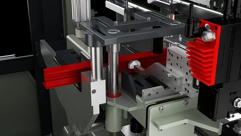 emmegi +Quadra - Spanneinrichtungen mit dynamischen Profilbeilagen Profix