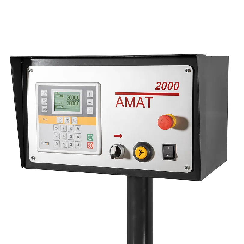 Messsystem mit NC-Positionierung Längenanschlag mit NC-Positionierung