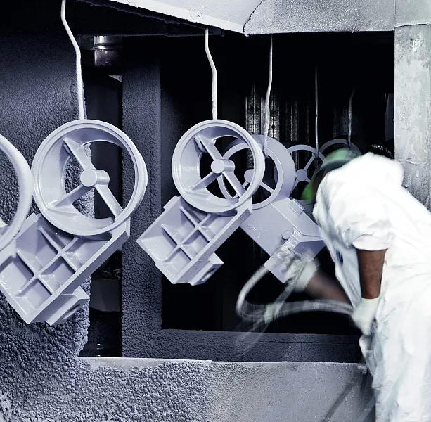 MEP Lackierung von Gussteilen MEP Lackierung von Gussteilen