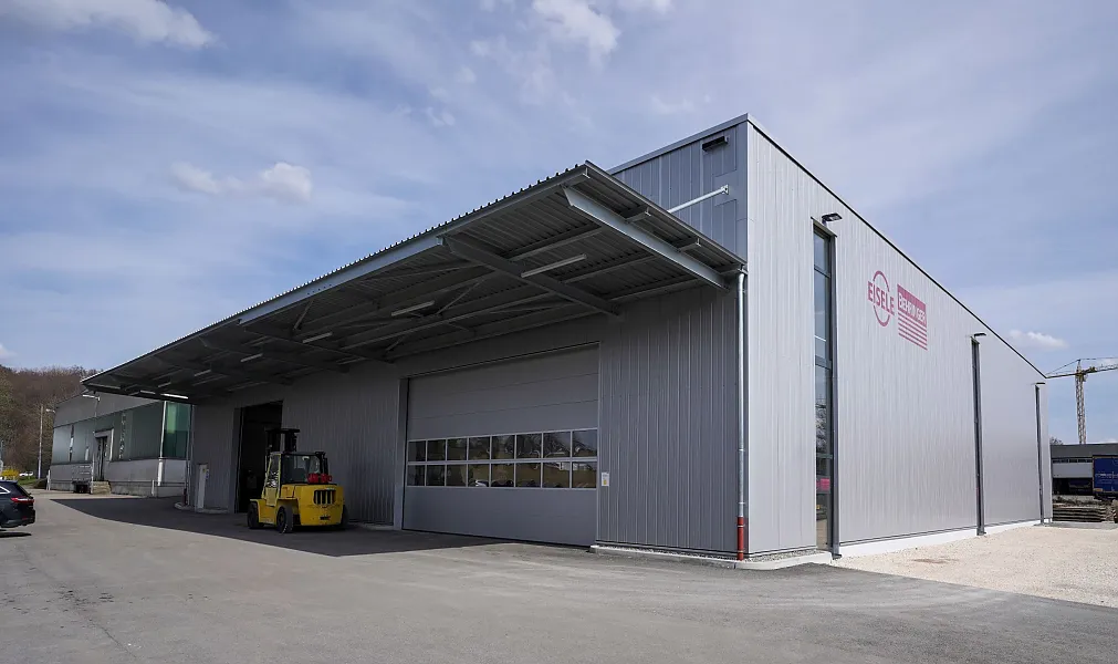 Erweiterungsbau Montagehalle Erweiterung Montagehalle für Eisele Kreissägemaschinen