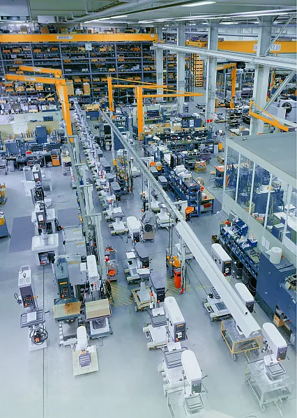 Montagehalle Säulenbohrmaschinen Alzmetall Montagehalle Säulenbohrmaschinen Alzmetall