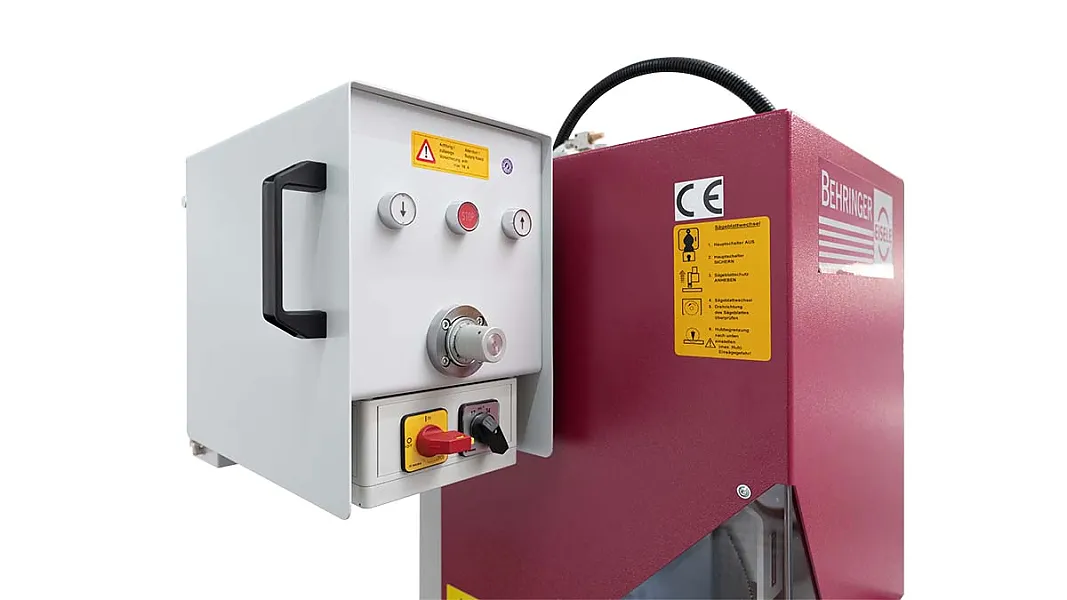 Eisele VMS 350 PV - Vorschubeinstellung Eisele VMS 350 PV - Vorschubeinstellung