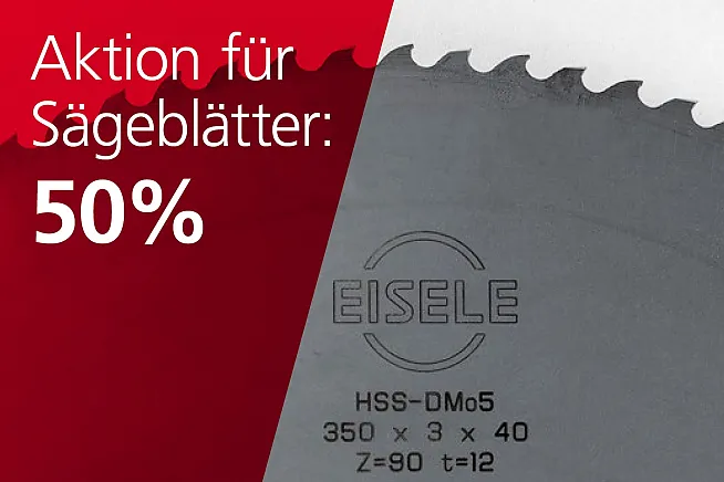 Aktion - HSS-Sägeblätter zum Sonderpreis