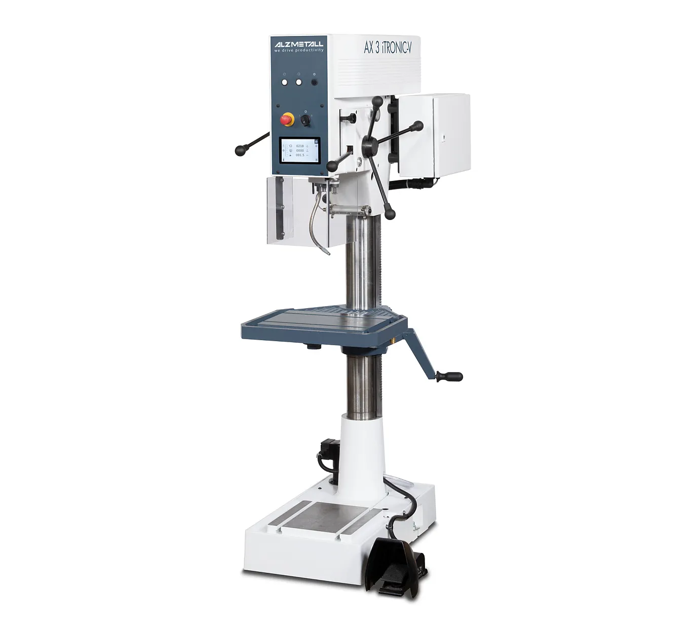 Stabile Säulenbohrmaschine AX 3 iTRONIC-V