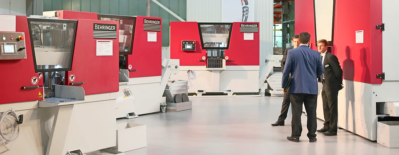 Behringer Sägetechnologiezentrum - Header Behringer Sägetechnologiezentrum