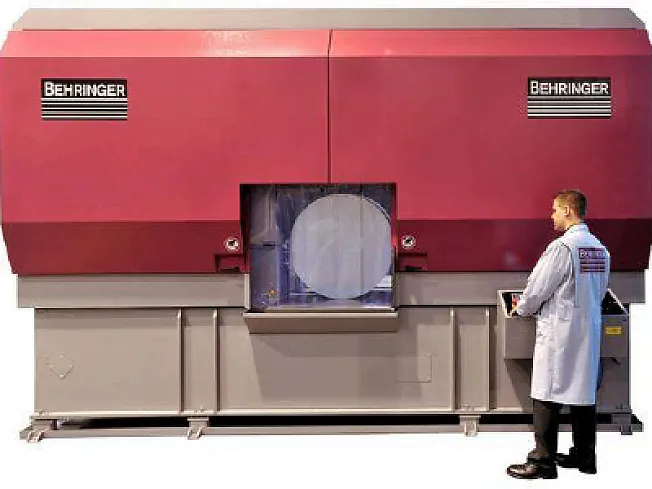 Behringer GmbH: Aluminiumbandsäge - Grosse Schnitte in hohem Tempo Behringer GmbH: Aluminiumbandsäge - Grosse Schnitte in hohem Tempo