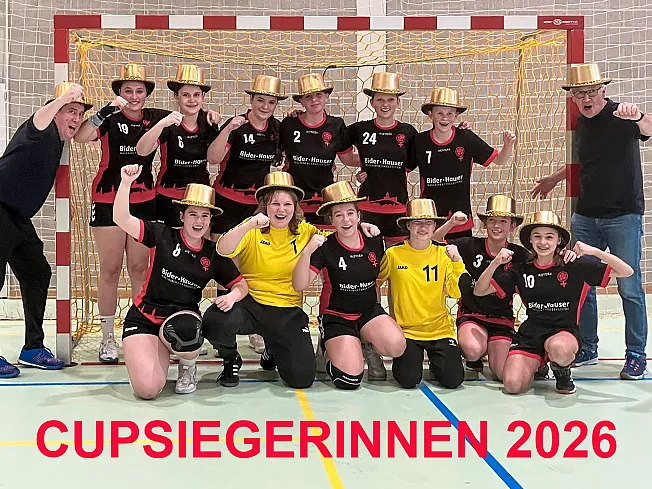 Herzliche Gratulation an die U16-Handballerinnen der SG Schaffhausen 