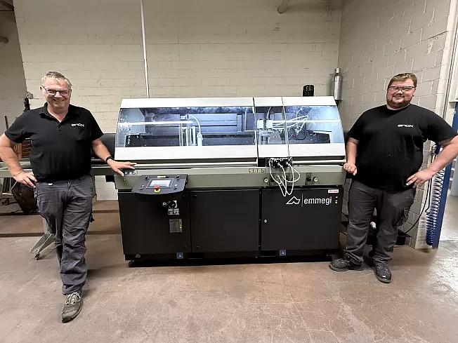 Anox AG mit neuem Aluminium Kreissägeautomat