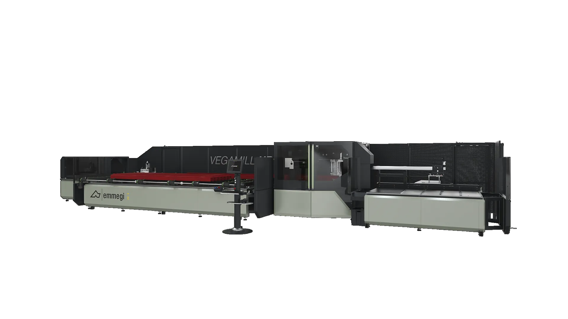 Emmegi Vegamill HB Durchlauf-Profilbearbeitungszentrum