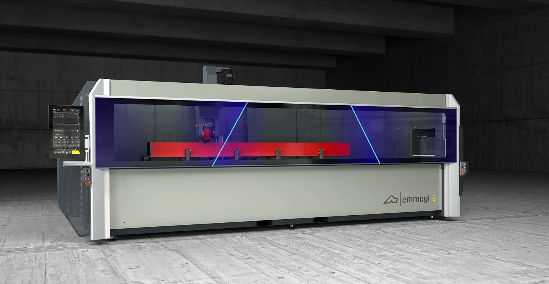 Emmegi Comet S4 / S4i Profilbearbeitungszentrum