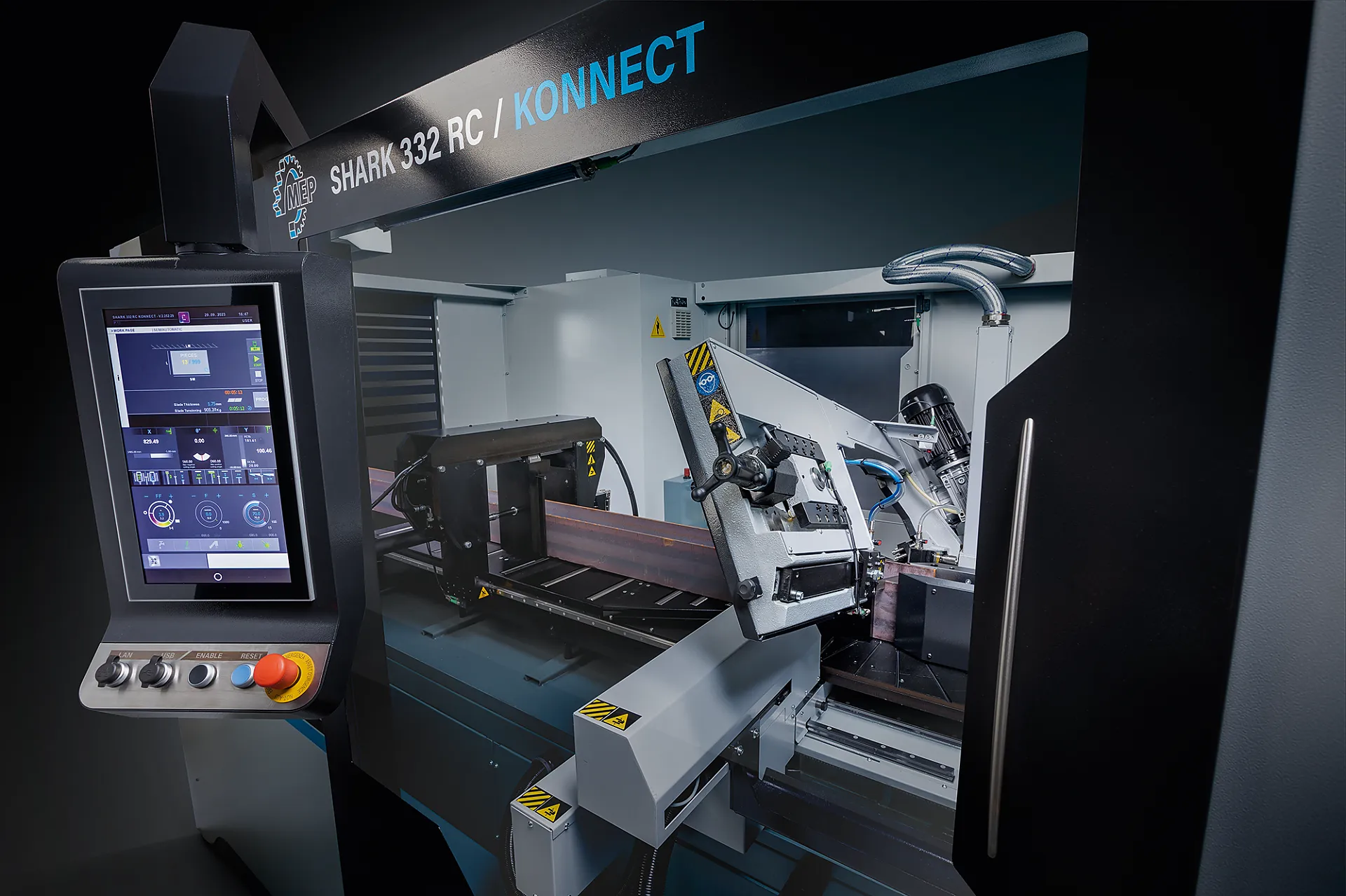 MEP SHARK 332 RC KONNECT Gehrungsvollautomat