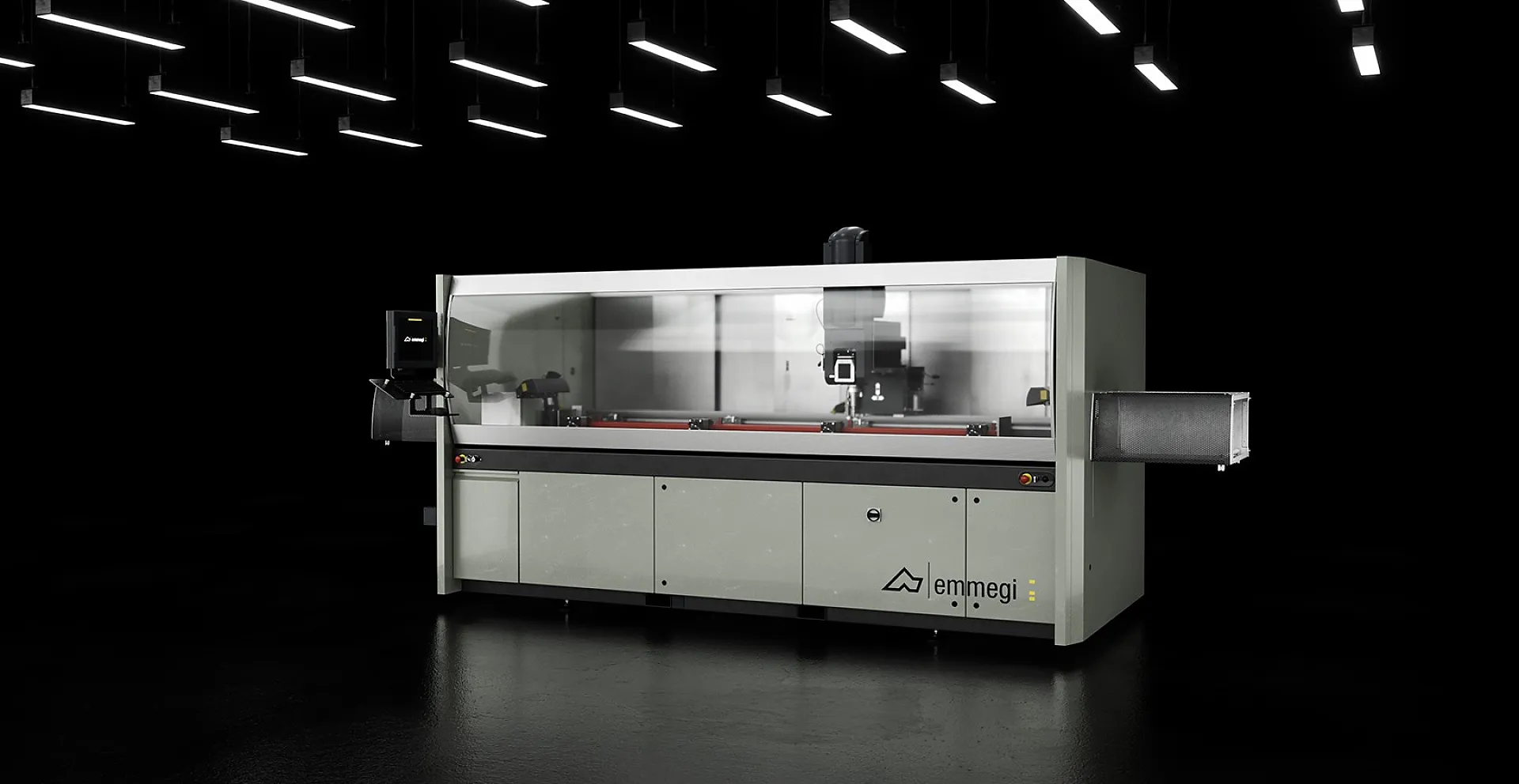 Kompaktes Stabbearbeitungszentrum, ideal als Einstiegsmaschine sowie bei engen Platzverhältnissen