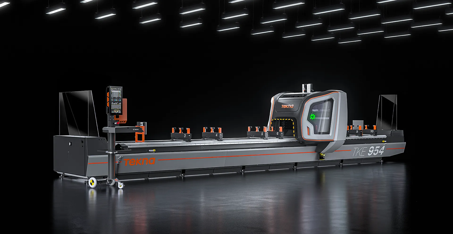 Tekna TKE 954 Centre d’usinage à 4 axes à CN